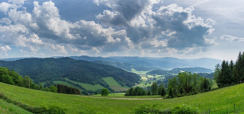 Germany, XXL Black Forest nature landscape panorama by adventure-photos