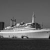 De SS Rotterdam van scheepskijkerhavenfotografie