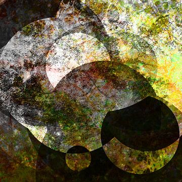 Starlight 04 - abstracte digitale compositie van Nelson Guerreiro