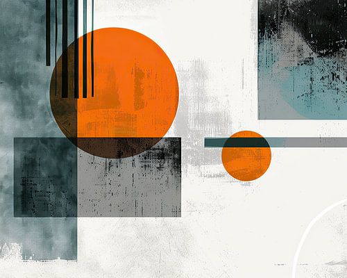 Bauhaus Japandi Abstrait | Japandi