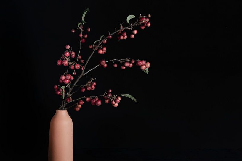Ornamental apple terracotta in old master style by Anjo Kan