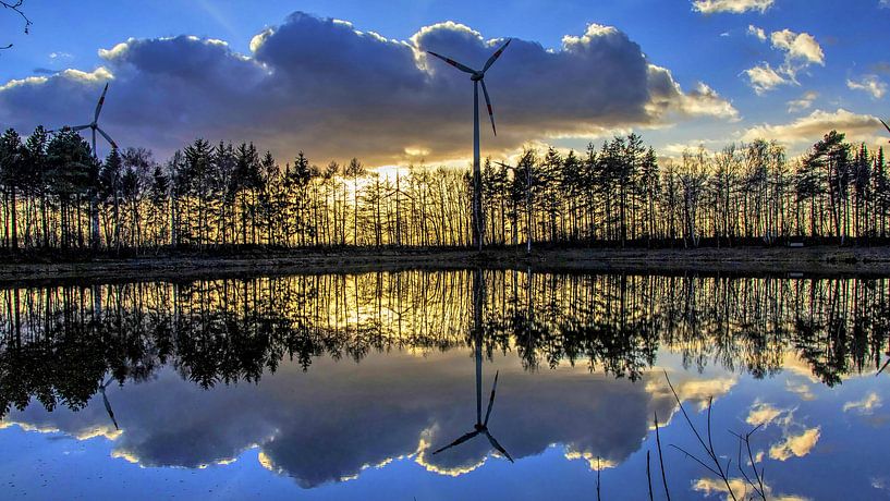 zonsondergang by Henk bohmers