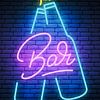 Bière Beer Neon Retro Bar sur FotoKonzepte