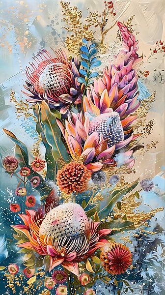 Fleurs sauvages d'Australie par PixelPrestige