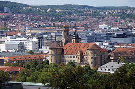 Altes Schloss - Stuttgart Panorama von Yven Dienst