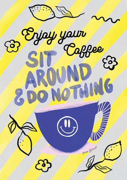 Kaffee genießen von Baroo Bloom