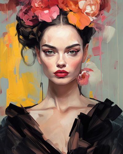 Frida modern abstract