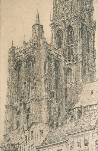 kathedraal van Antwerpen, Jules De Bruycker, ca 1929