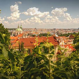 The beautiful city of Prague from above by LF foto's