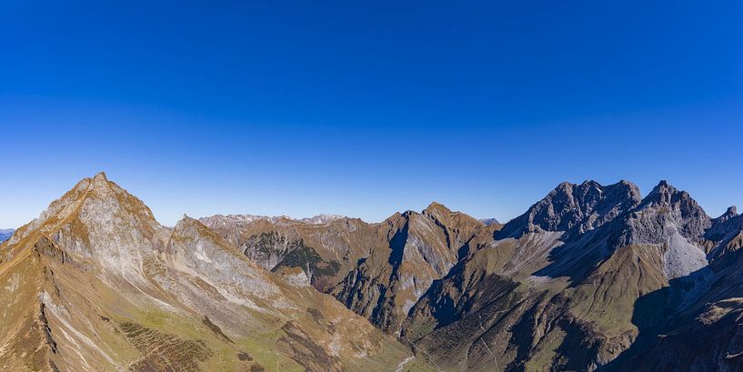 Allgäu mountains in autumn by Walter G. Allgöwer