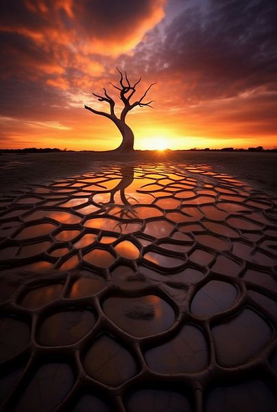 L'heure d'or par fernlichtsicht