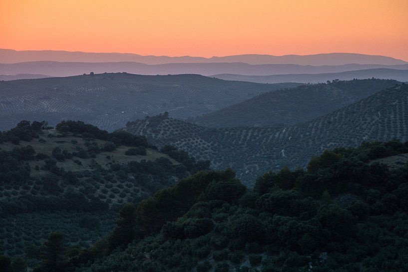 Sonnenuntergang in Jaén von Martijn Smeets