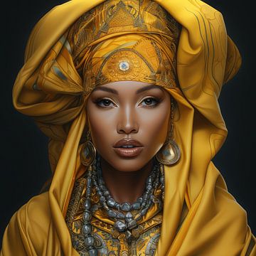 Afrikanische Frau 06 von Ellen Reografie
