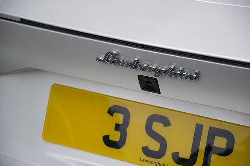 Nummberbord Lamborghini Gumball 3000