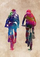 Fietssport kunst