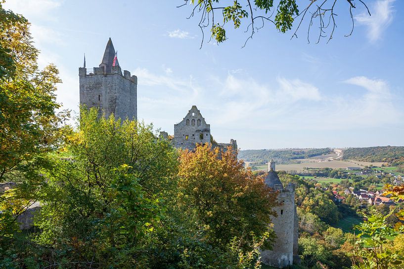 Rudelsburg Castle Ruins by Torsten Krüger