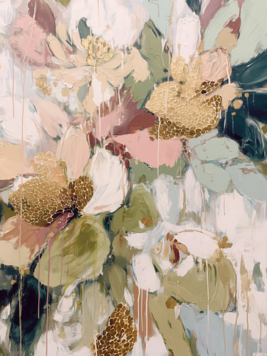 Soft Floral Abstraction