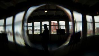 de SS Rotterdam met een bijzondere look