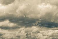 Luftspiegelung in den Wolken.