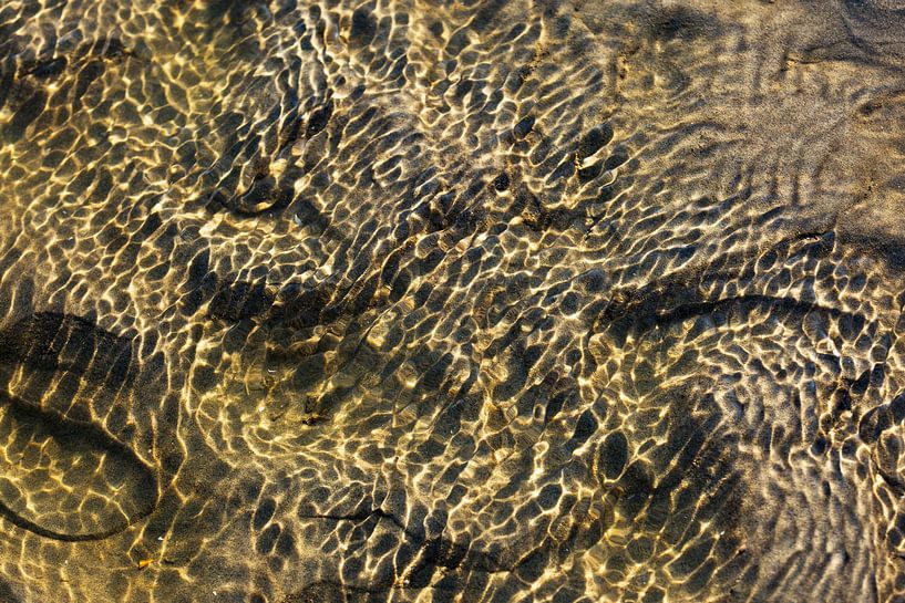 Le sable sous l'eau par Jan Tuns