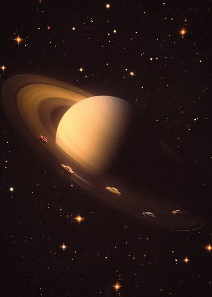 Saturn-Rennfahrer von Taudalpoi