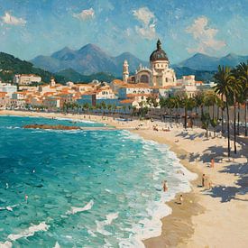 Mediterranean coast by IamHome Studio