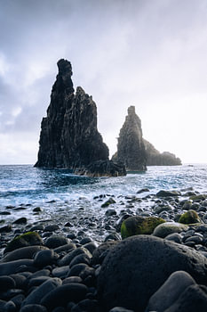 Madeira Ribeira da Janela Rotsformatie