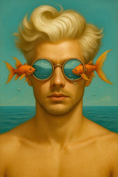 Eyes like oceans by Moonheart Artworks