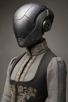 The closed shape by Klaus Tesching - Art-AI