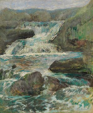 John Henry Twachtman-Pferdehals-Wasserfälle