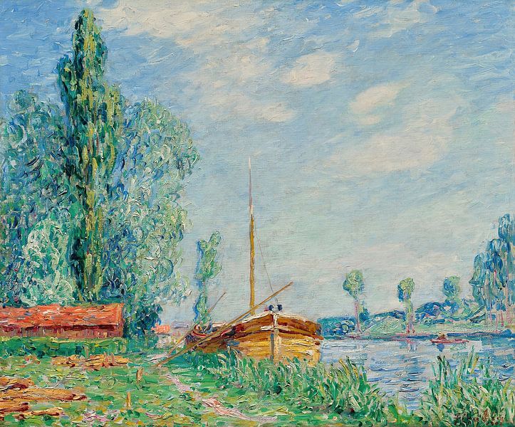 Francis Picabia - Sans titre (Le Loing à Nemours) (1908) par Peter Balan