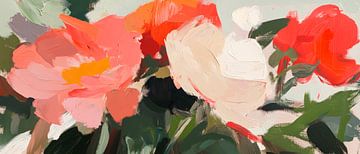 Blooming flowers by Poster Art Shop