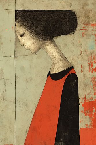 Frauenporträt | Rätselhaftes Flüstern