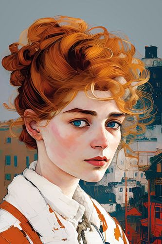 Elena, digital painting