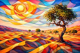 Un arbre dans le désert