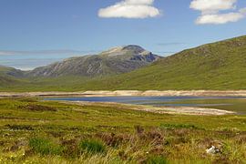Loch Glascarnoch, ein 7 km langer Stausee