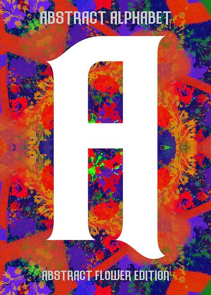 alphabet letter by shichiro ken