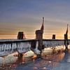 Scaffolding under winter conditions by John Leeninga