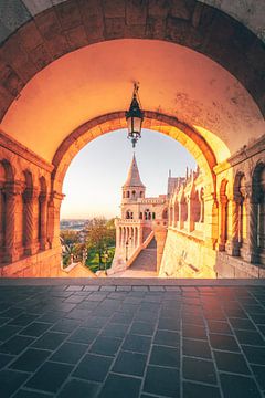 Hungary Fisherman's Bastion in the morning light by Fotos by Jan Wehnert