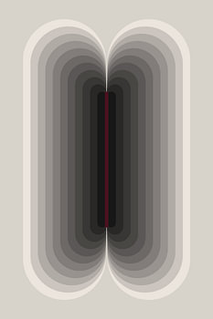 Schlanke geometrische Tiefe