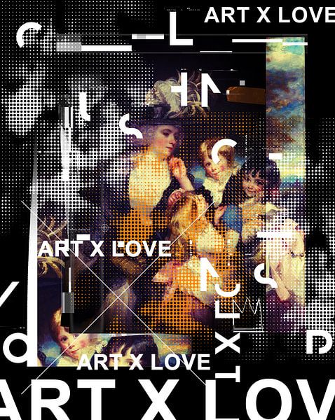 Joshua Reynolds - Lady Smith und ihre Kinder von Stef van Campen