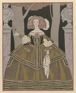 La rose de l’infante ; Costume, de Worth (1924)