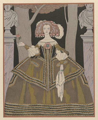 La rose de l’infante ; Costume, de Worth (1924)