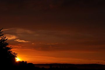 Zonsopgang boven de Granitz van GH Foto & Artdesign