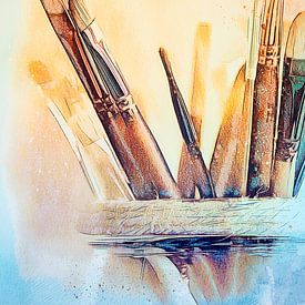 Künstlerwerkzeug von Jutta Maria Pusl