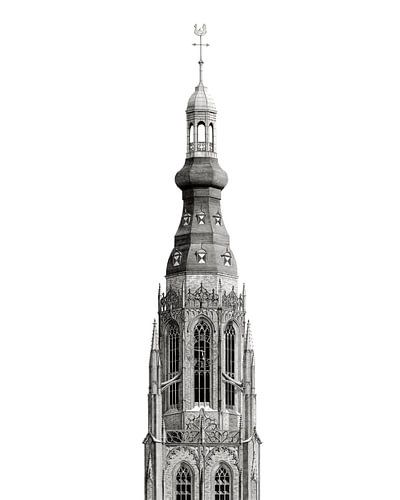 Die Grote Kerk, Breda - Kunstdruck von Steven van Ginderen