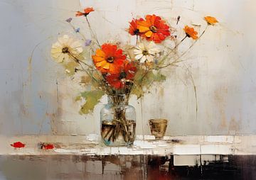 Gerbera sur Tableaux ARTEO