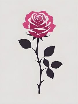 Romantic Rose by Giandra Safaraz