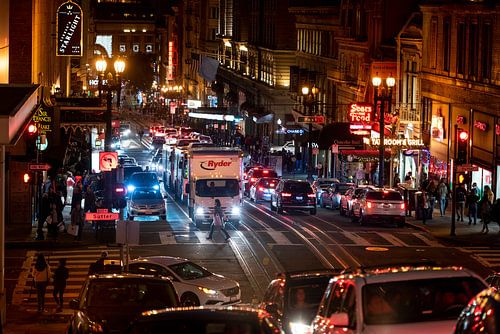 Evening in San Francisco by Keesnan Dogger Fotografie