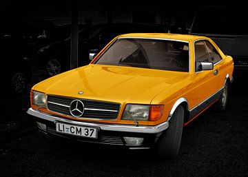 Mercedes-Benz C 126 in geel van aRi F. Huber